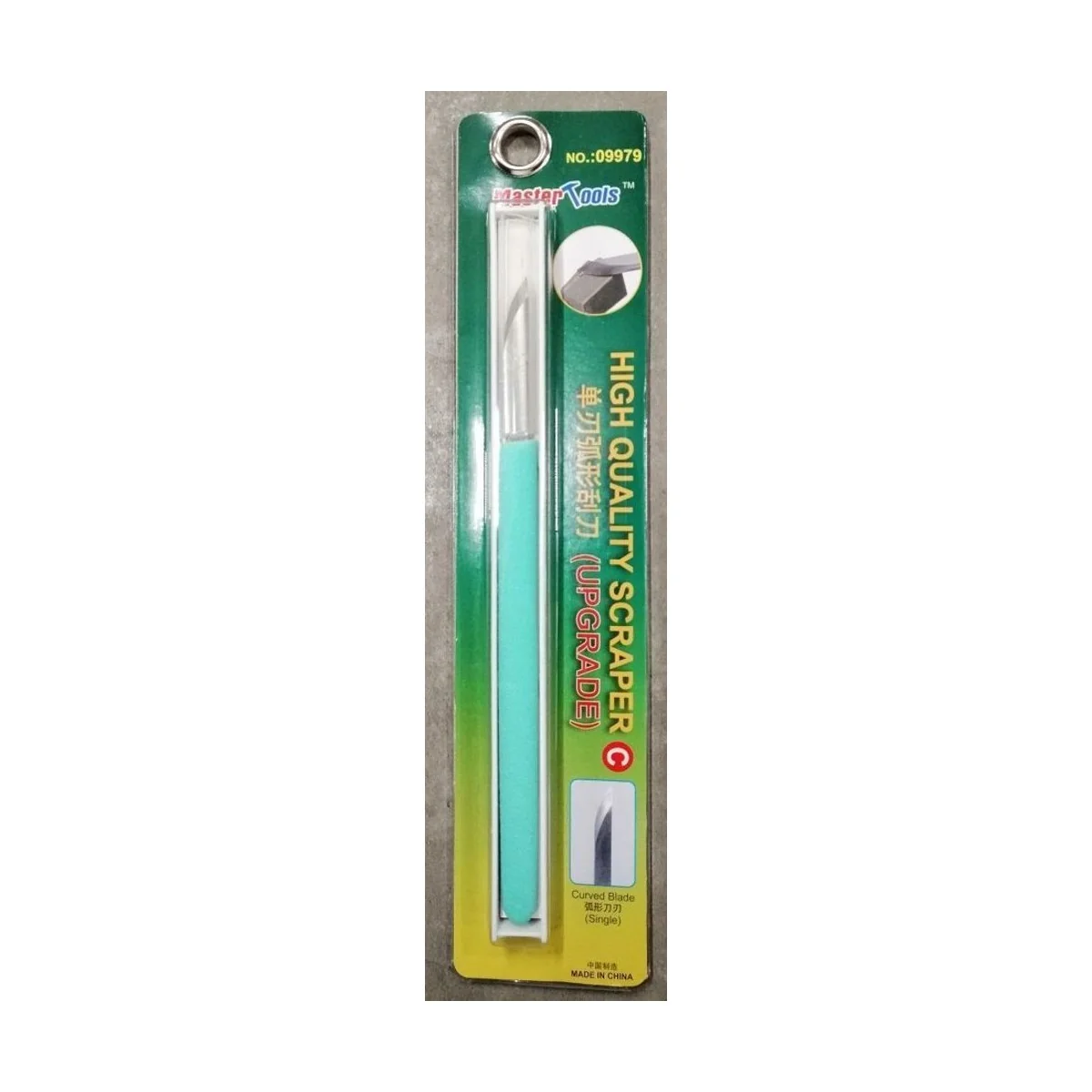 High Quality scraper - Upgrade/Single Curved Blade - Master Tools 0...