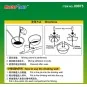 Paint Pallet(L) with Partition Wall - Master Tools 09975