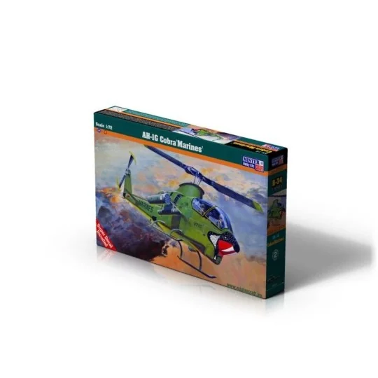 AH-1G Marines, 1/72 - Mistercraft B-34