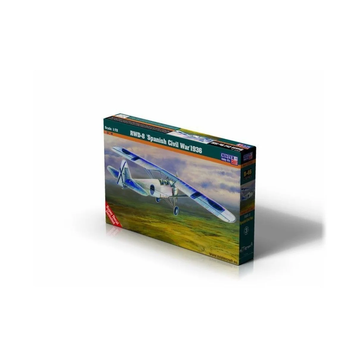 RWD-8 Spanish Civil War 1936, 1/72 - Mistercraft B-46