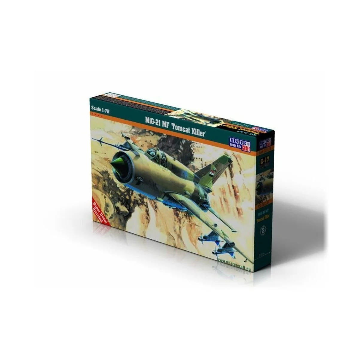 MiG-21MF Tomcat Killer, 1/72 - Mistercraft C-16