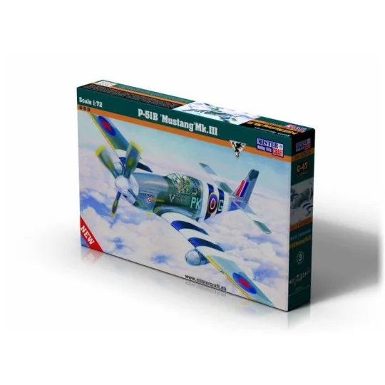 P-51B Mustang MK.III, 1/72 - Mistercraft C-47