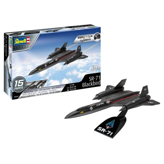 Lockheed SR-71 Blackbird easy-click-system, 1/110 - Revell 3652