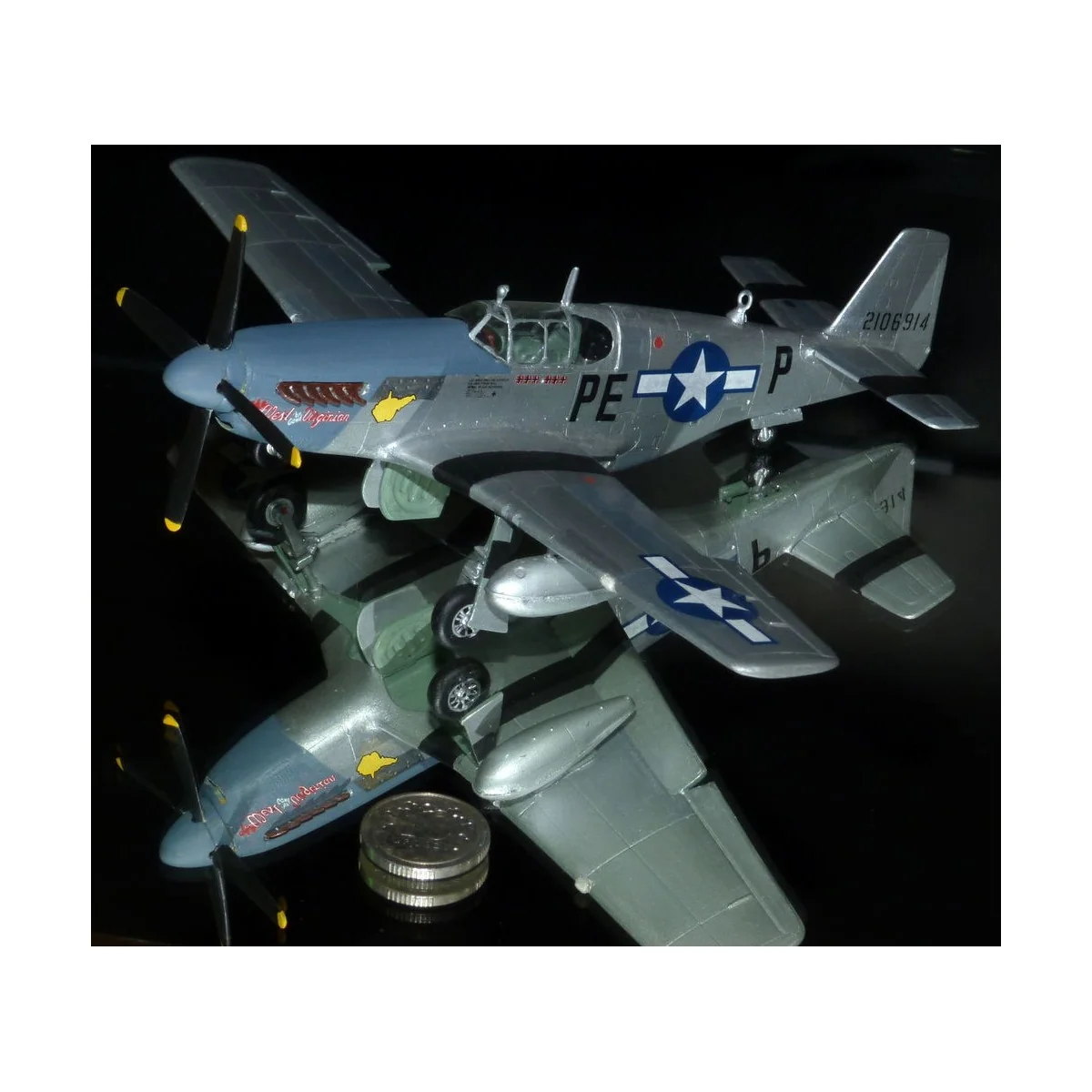 P-51 B-15 Bald Eagle, 1/72 - Mistercraft C-54