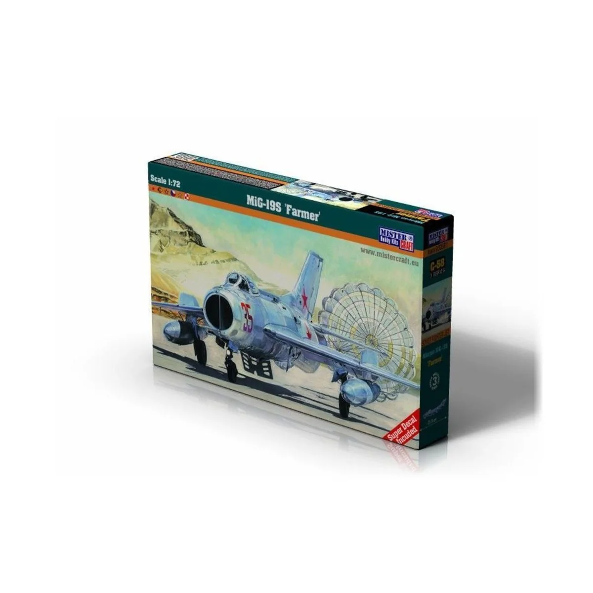 MiG-19S Farmer, 1/72 - Mistercraft C-58