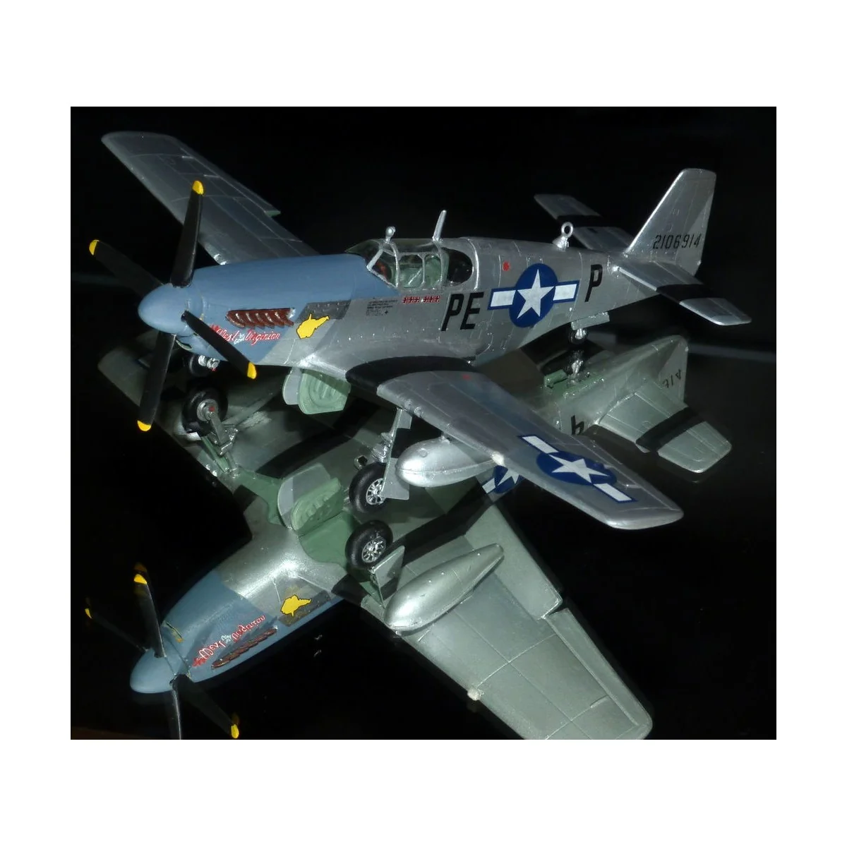 P-51 B-15 Bald Eagle, 1/72 - Mistercraft C-54