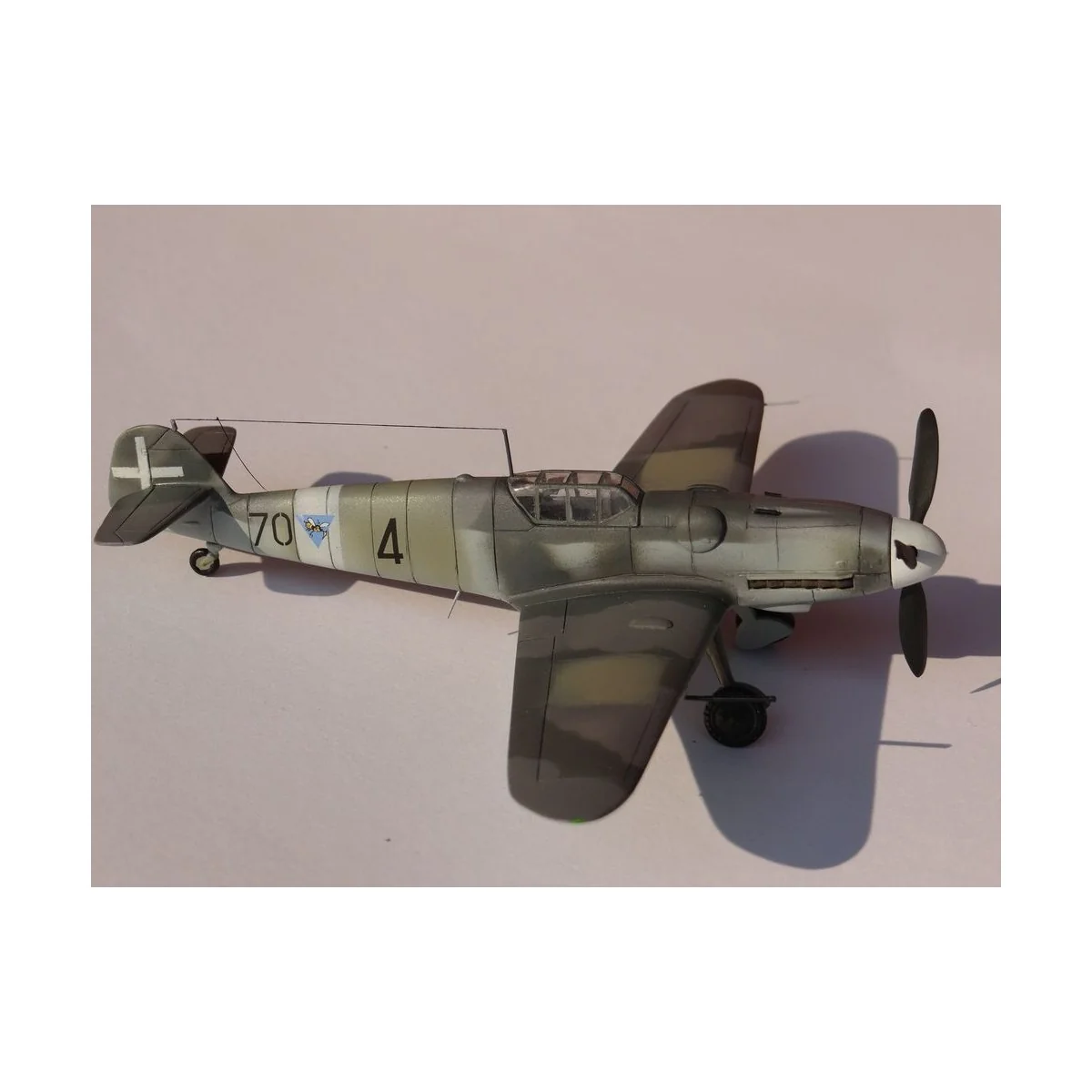 BF-109G-2 Ilmavoimat, 1/72 - Mistercraft C-76