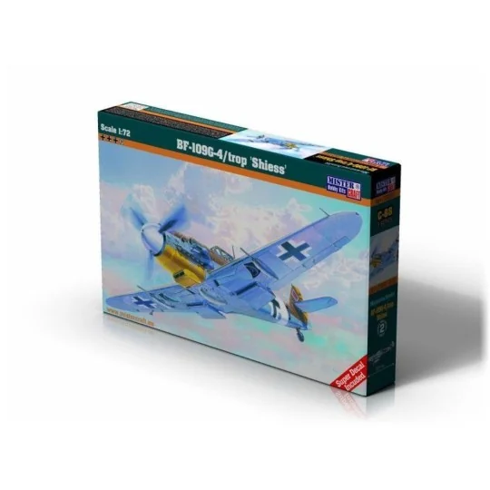 BF-109G-4/trop Shiess, 1/72 - Mistercraft C-88