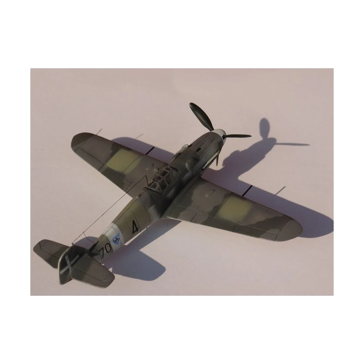 BF-109G-2 Ilmavoimat, 1/72 - Mistercraft C-76