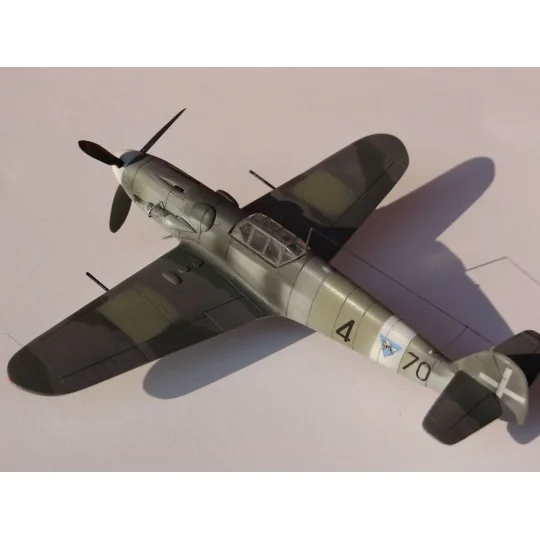 BF-109G-2 Ilmavoimat, 1/72 - Mistercraft C-76