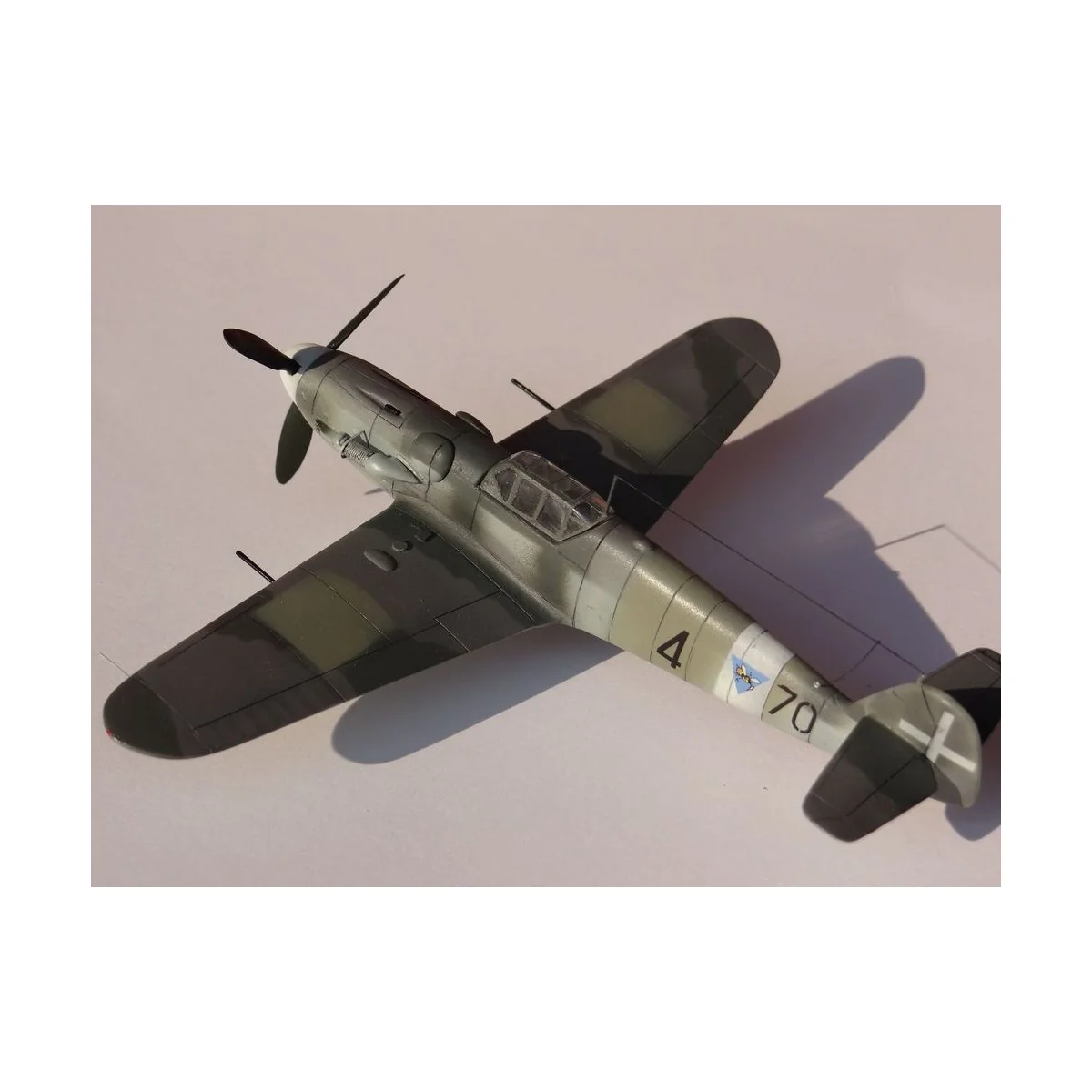 BF-109G-2 Ilmavoimat, 1/72 - Mistercraft C-76
