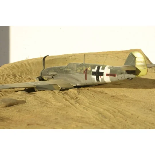 BF-109G-4/trop Shiess, 1/72 - Mistercraft C-88