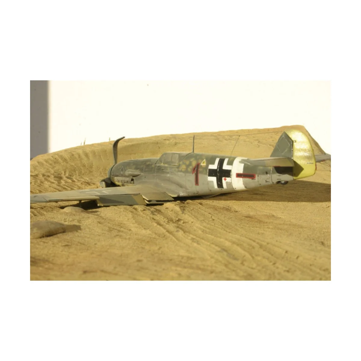 BF-109G-4/trop Shiess, 1/72 - Mistercraft C-88