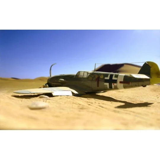 BF-109G-4/trop Shiess, 1/72 - Mistercraft C-88