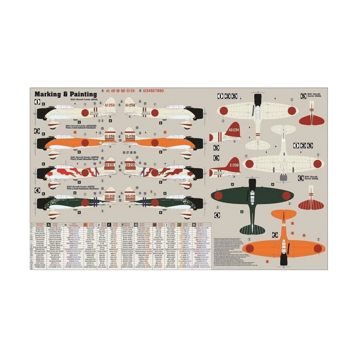 Aichi Type 99 Pearl Harbour, 1/72 - Mistercraft D-05