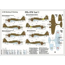 PZL P-37A Los I, 1/72 - Mistercraft D-06 2