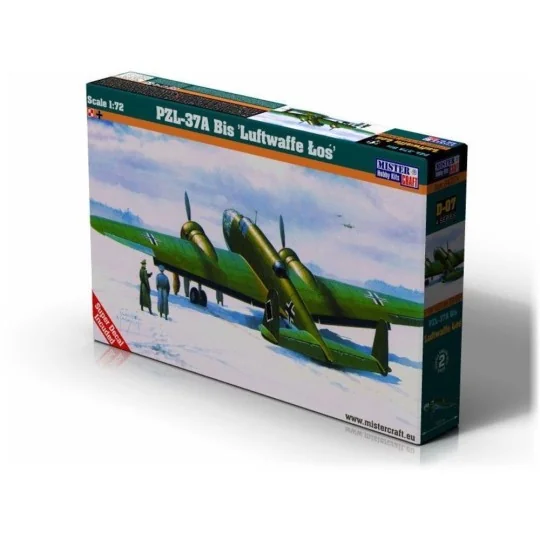 PZL P-37A Los I Luftwaffe, 1/72 - Mistercraft D-07