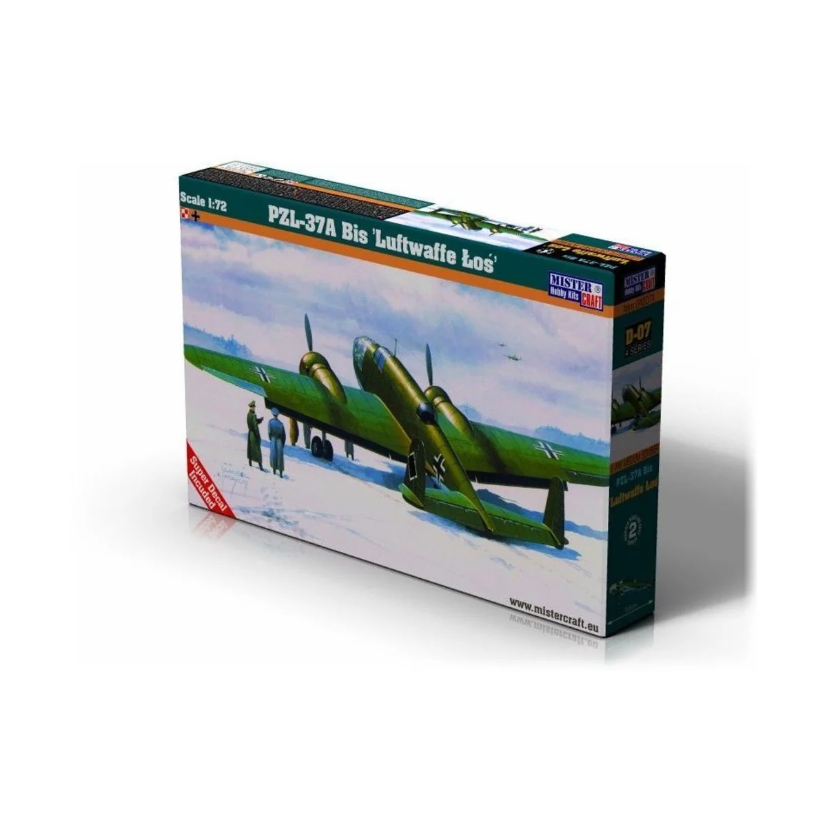PZL P-37A Los I Luftwaffe, 1/72 - Mistercraft D-07