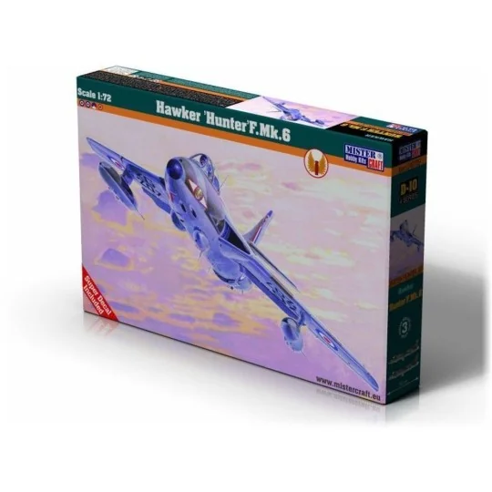 Hawker Hunter F.Mk.6, 1/72 - Mistercraft D-10