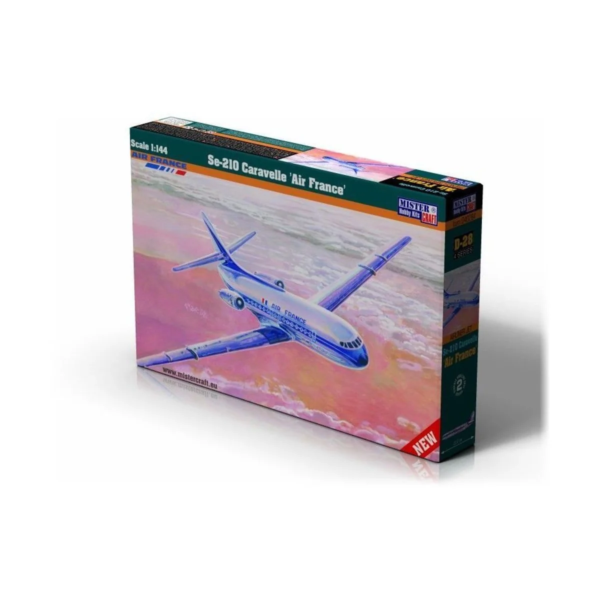 Se-210 Caravelle Air France, 1/144 - Mistercraft D-28