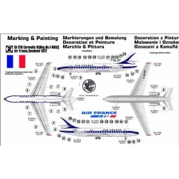 Se-210 Caravelle Air France, 1/144 - Mistercraft D-28 2