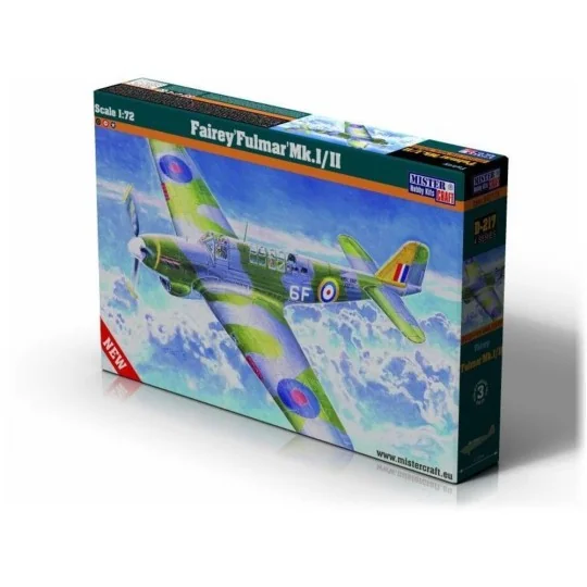 Fairey Fulmar Mk.I/II, 1/72 - Mistercraft D-217