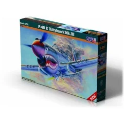 P-40 K Kittyhawk Mk.III, 1/72 - Mistercraft D-220