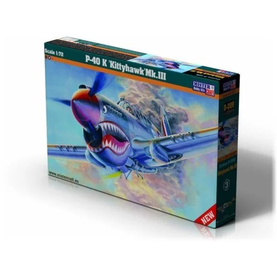 P-40 K Kittyhawk Mk.III, 1/72 - Mistercraft D-220