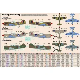 P-40 K Kittyhawk Mk.III, 1/72 - Mistercraft D-220 2