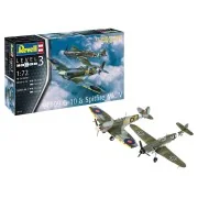 Combat Set Bf109G-10 & Spitfire - Revell 03710