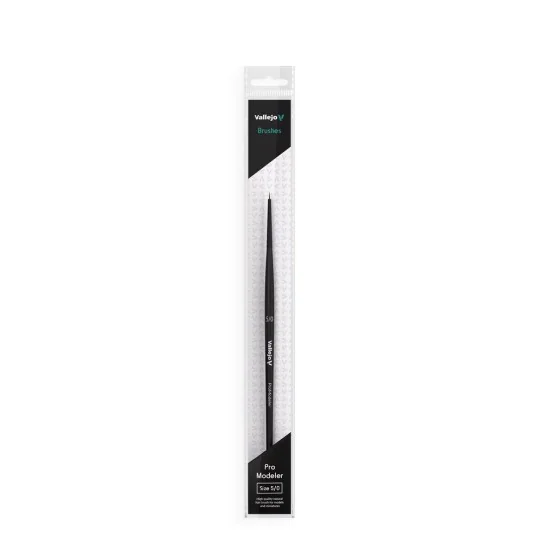 Natural Hair Round Brush No. 5/0 - Vallejo B01050
