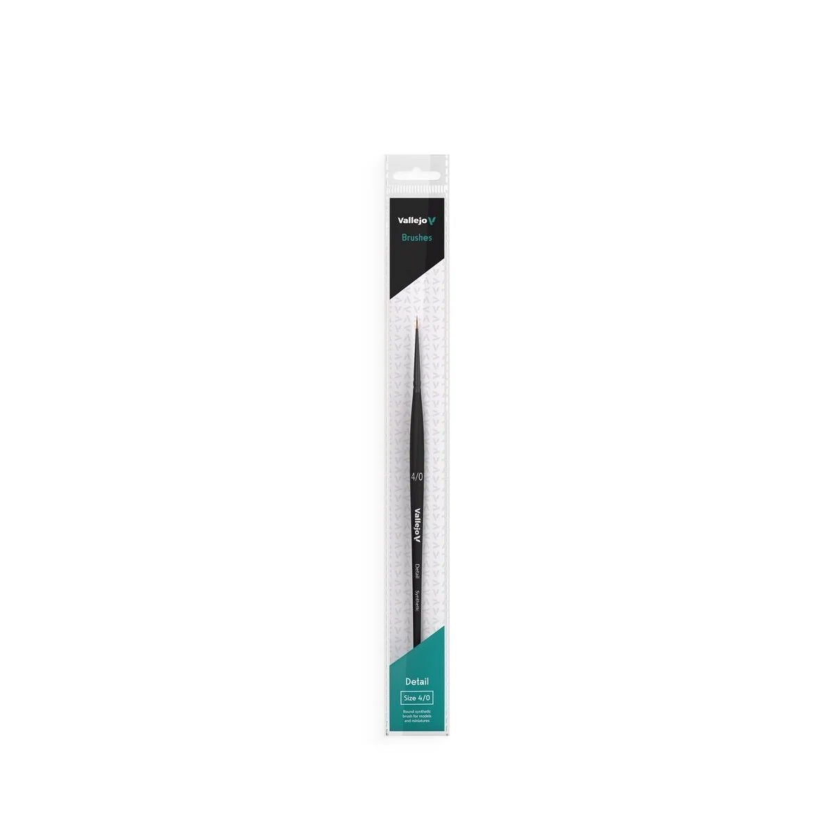 Round Synthetic Brush No. 4/0 - Vallejo B02040