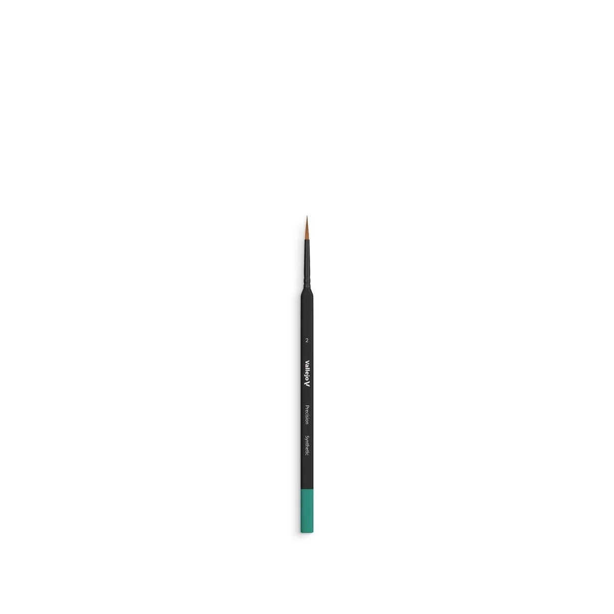 Round Synthetic Brush, Triangular Handle No. 2 - Vallejo B03002