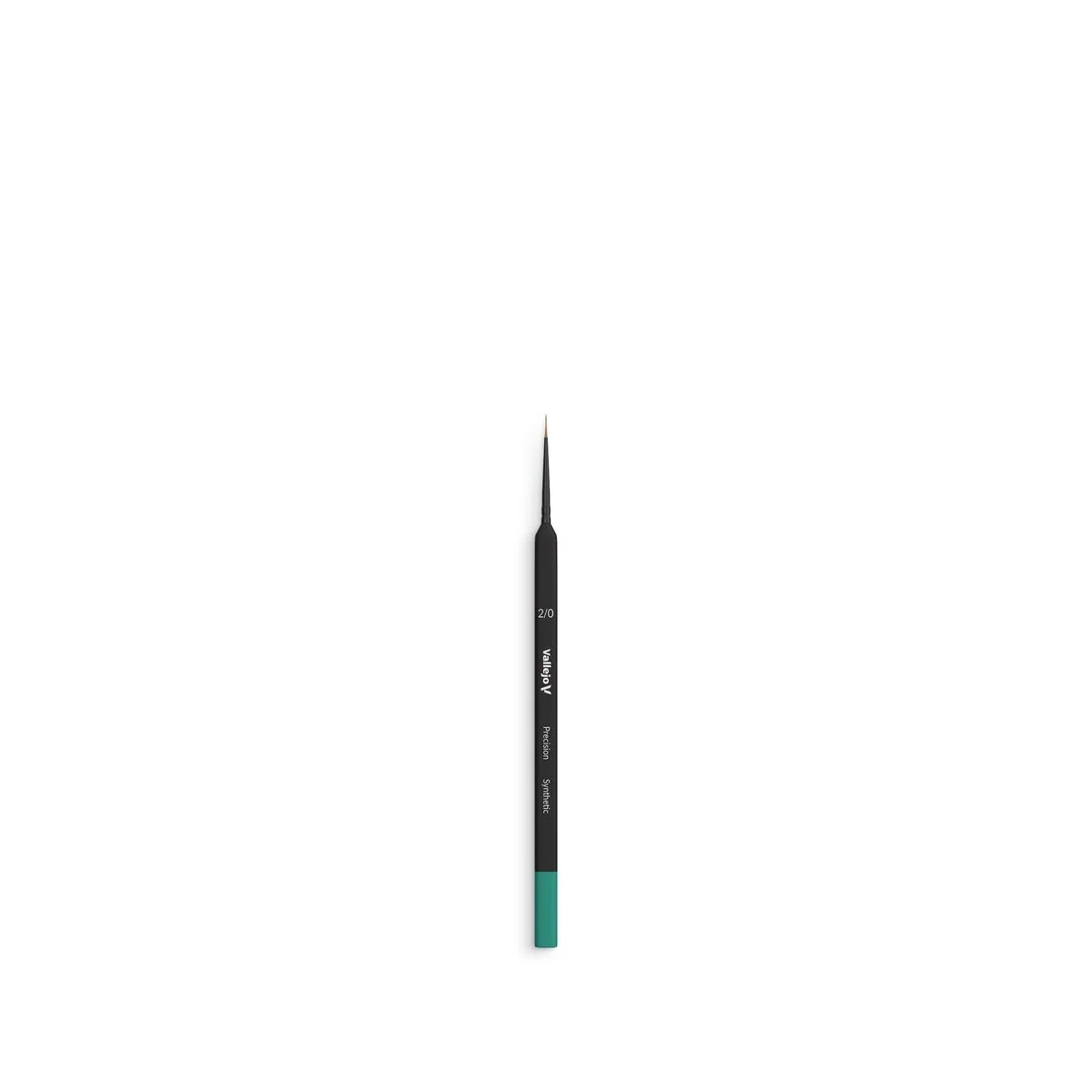 Round Synthetic Brush, Triangular Handle No. 2/0 - Vallejo B03020