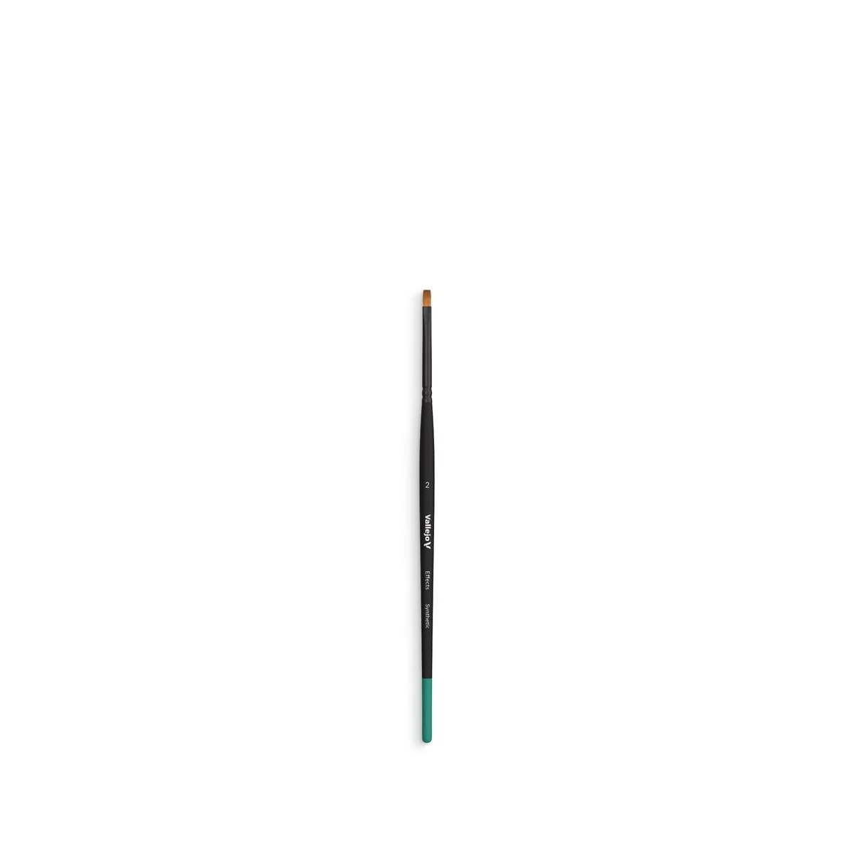 Flat Rectangular Synthetic Brush No. 2 - Vallejo B04002
