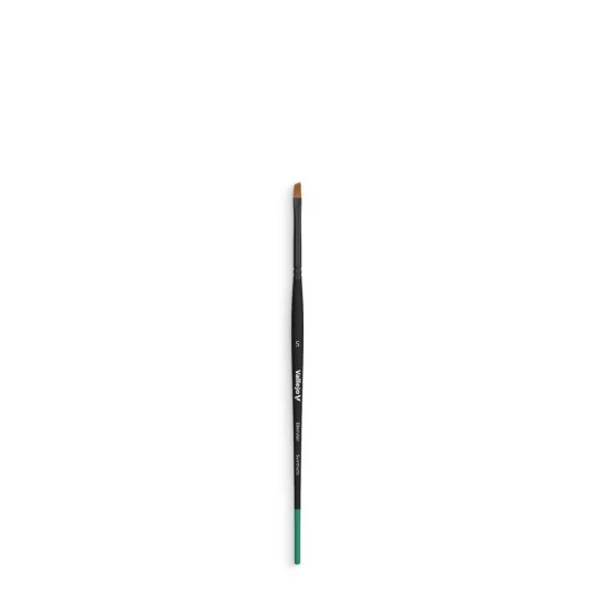 Flat Angled Synthetic Brush Small - Vallejo B05001