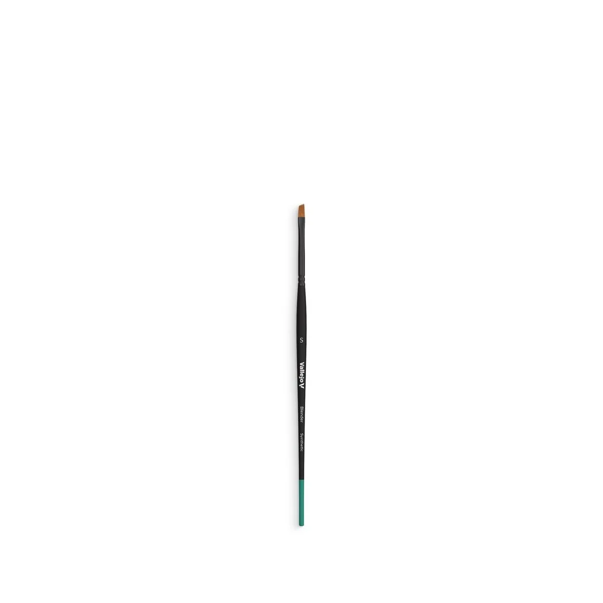 Flat Angled Synthetic Brush Small - Vallejo B05001