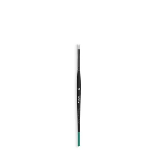 Weathering Flat Synthetic Brush Small (4) - Vallejo B09001