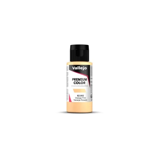 Premium Color: Orange Pink 60 ml - Vallejo 62002 Premium Color: Orange Pink 60 ml - Vallejo 62002