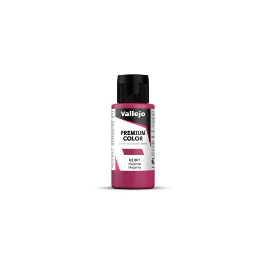 Premium Color: Magenta 60 ml - Vallejo 62007 Premium Color: Magenta 60 ml - Vallejo 62007