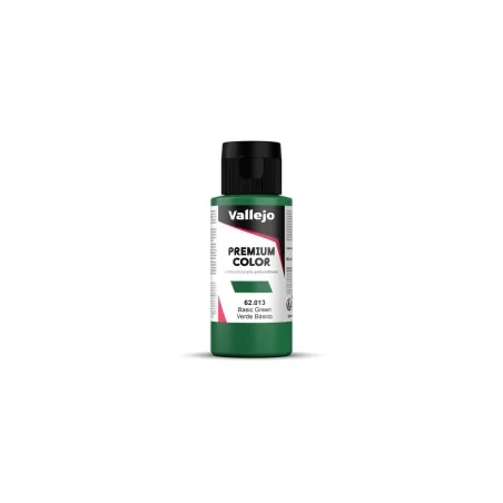 Premium Color: Basic Green 60 ml - Vallejo 62013