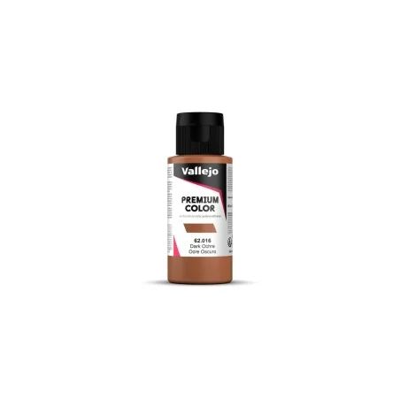 Premium Color: Dark Ochre 60 ml - Vallejo 62016