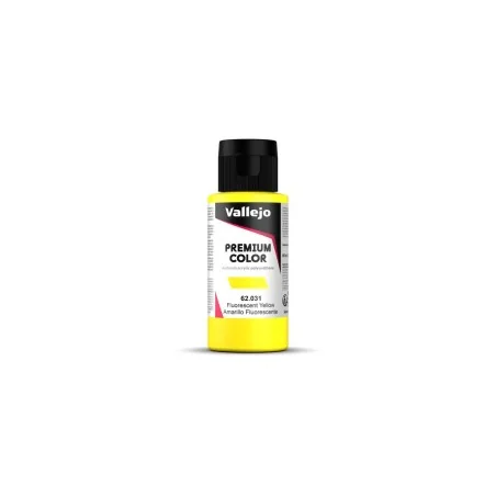 Premium Color: Yellow Fluo 60 ml - Vallejo 62031