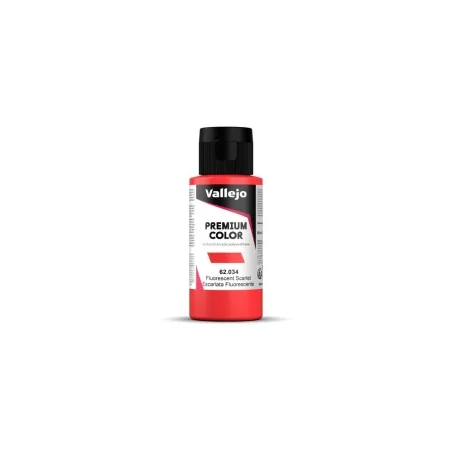 Premium Color: Scarlet Fluo 60 ml - Vallejo 62034