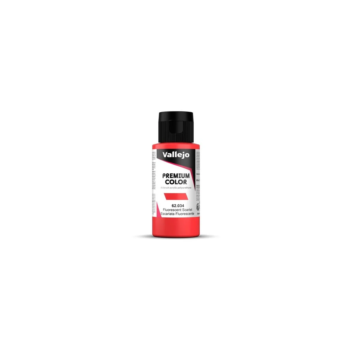 Premium Color: Scarlet Fluo 60 ml - Vallejo 62034 Premium Color: Scarlet Fluo 60 ml - Vallejo 62034