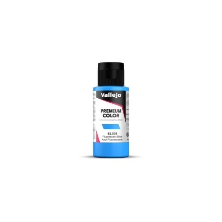 Premium Color: Blue Fluo 60 ml - Vallejo 62038