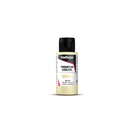 Premium Color: Metallic Medium 60 ml - Vallejo 62041