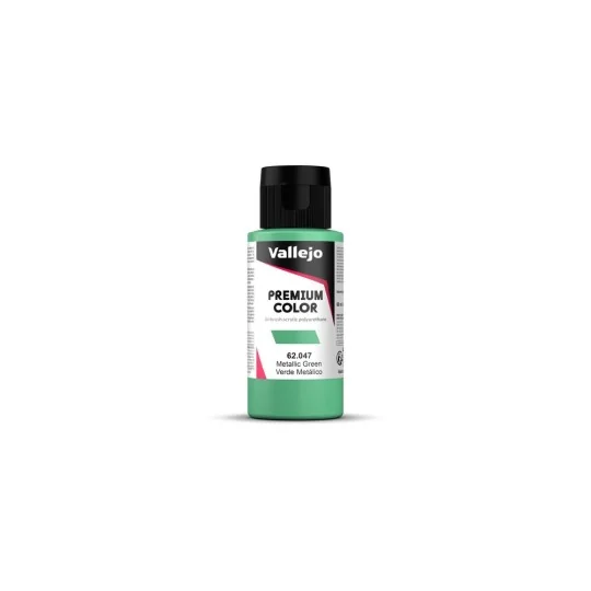 Premium Color: Metallic Green 60 ml - Vallejo 62047 Premium Color: Metallic Green 60 ml - Vallejo 62047