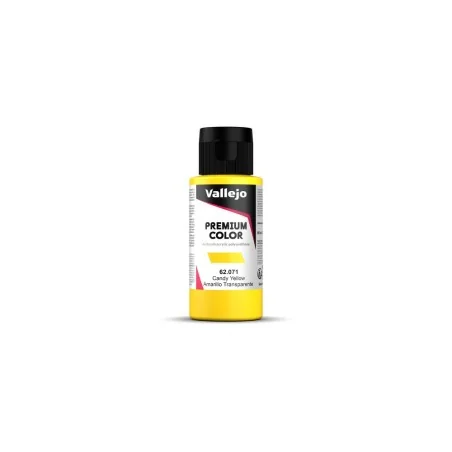 Premium Color: Candy Yellow 60 ml - Vallejo 62071