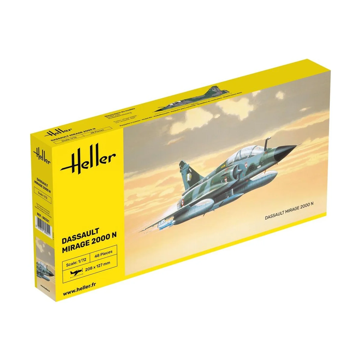 Mirage 2000 N, 1/72 - Heller 80321